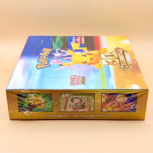Pokémon TCG Japanese 30th CELEBRATION Booster Box – M6a - FaveBox