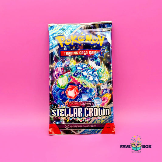 Pokémon TCG: Stellar Crown - Booster Pack - FaveBox