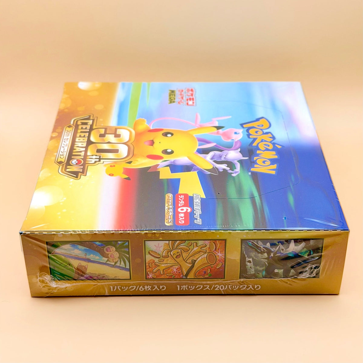 Pokémon TCG Japanese 30th CELEBRATION Booster Box – M6a - FaveBox
