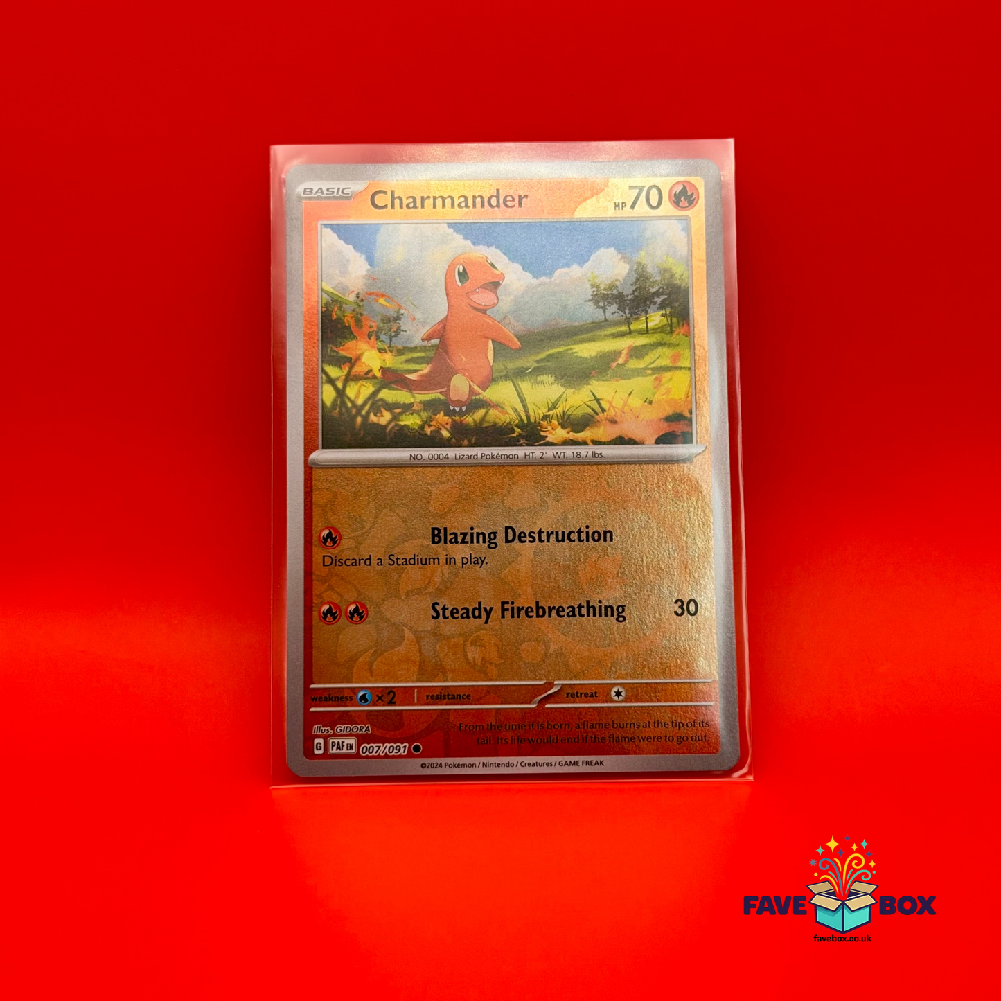 Charmander TCG Card - FaveBox