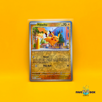 Pikachu TCG card - FaveBox