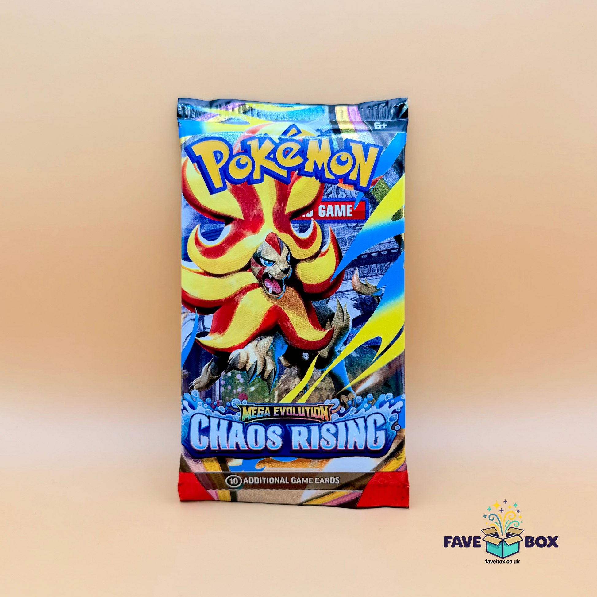 Pokemon TCG Booster Pack - Chaos Rising - FaveBox
