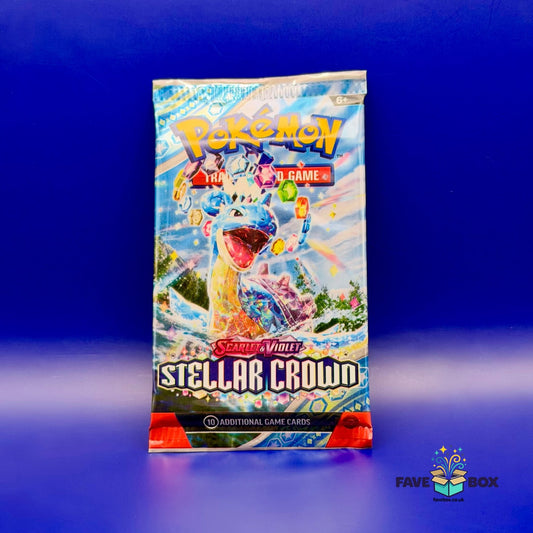 Pokémon TCG: Stellar Crown - Booster Pack - FaveBox