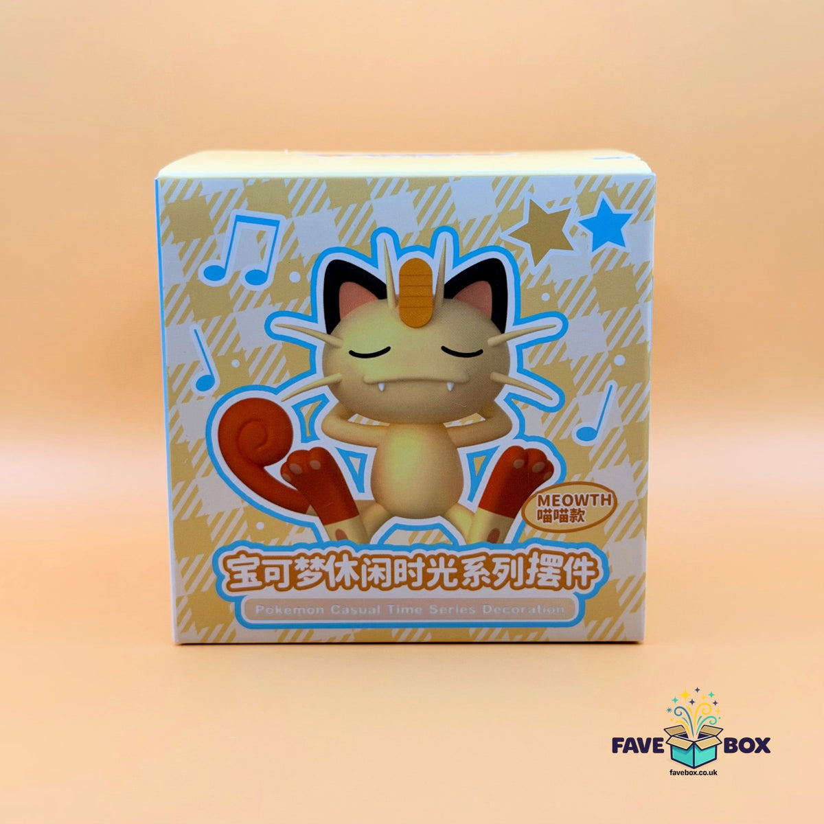 Meowth Pokémon Casual Time Series Decoration