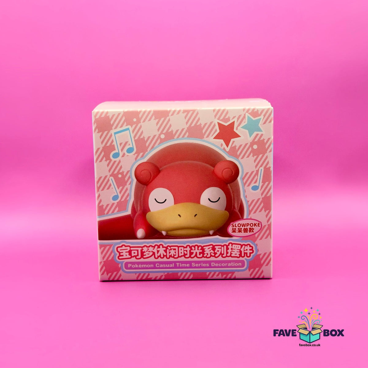 Slowpoke Pokémon Casual Time Series Decoration