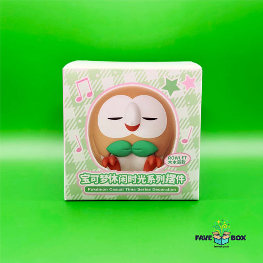 Rowlet Pokémon Casual Time Series Decoration
