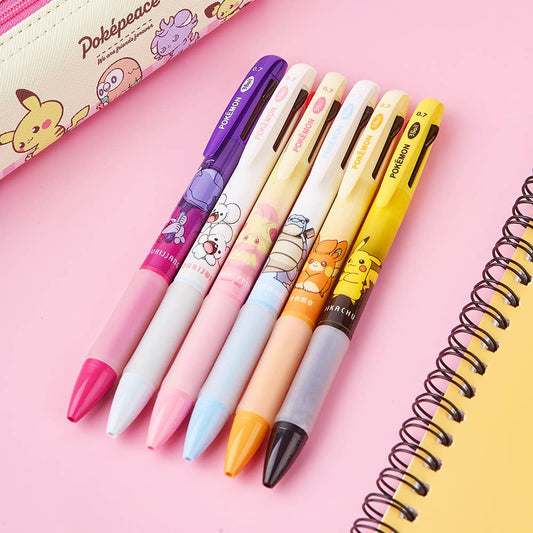 Pokemon 3 Colour Ballpoint Pen Random Box - FaveBox